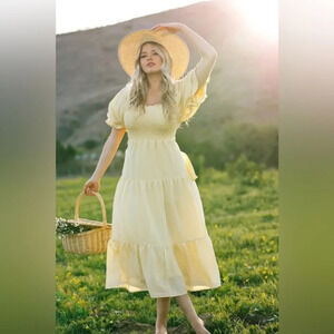 &MERCI Tiered  Dress